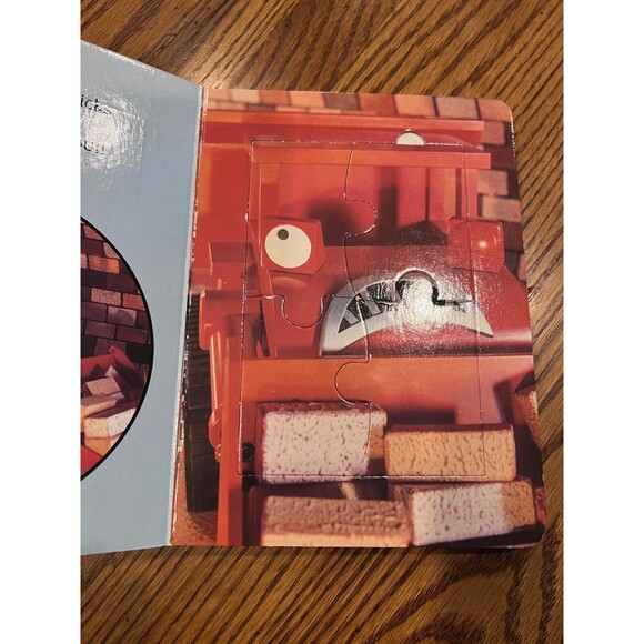 Bob the Builder 6 Puzzle activity Book Muck Gets Stuck Vintage Golden books Rare - Picture 3 of 4